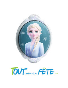 Ballon aluminium Reine des neiges Elsa 68x90 cm