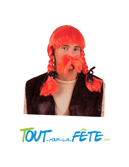 Perruque d'Obélix Homme