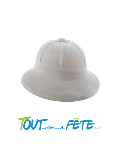 Chapeau colonial feutrine gris