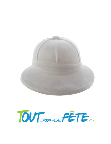 Chapeau colonial feutrine gris