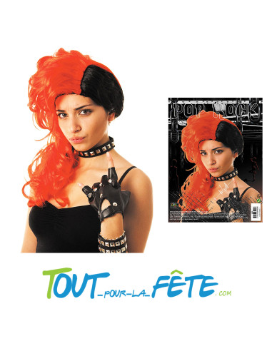 Perruque Pop Rock Femme