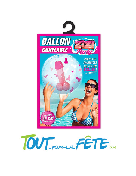 Ballon gonflable zizi 35cm