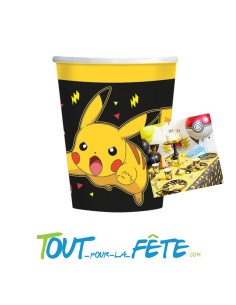 Lot de 8 gobelets Pokémon © 237 ml 2