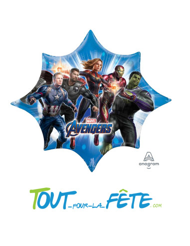 Ballon aluminium Avengers© 88cm