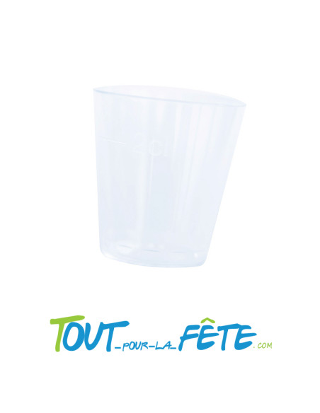50 verrines transparente 3 cl