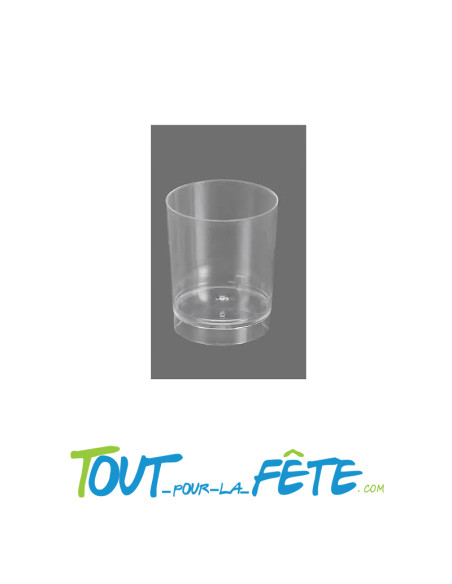 Lot de 100 shooters / verrines 33ml transparents