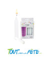 Lot de 12 bougies pour lampions