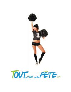 Tee-Shirt de Pompom Girl Adulte Taille M/L 2