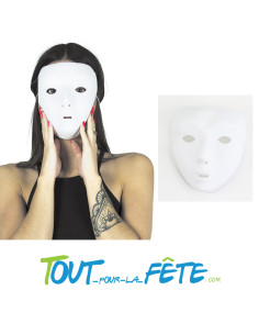 masque blanc a peindre 2