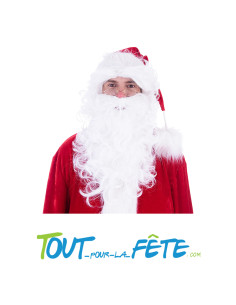 Perruque et barbe de Père-Noel