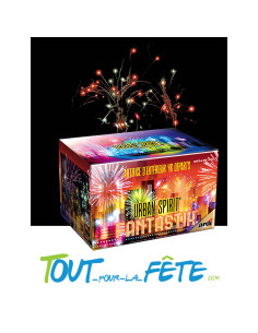 Feux d'artifice compact Urban spirit fantastik 48 coups 50 secondes 2