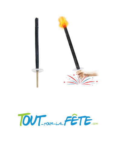 Torche cire 1h30 70cm