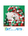 Kit arche de ballon thème Noel ( 100 ballons )
