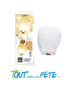 Lanterne celeste blanche 2