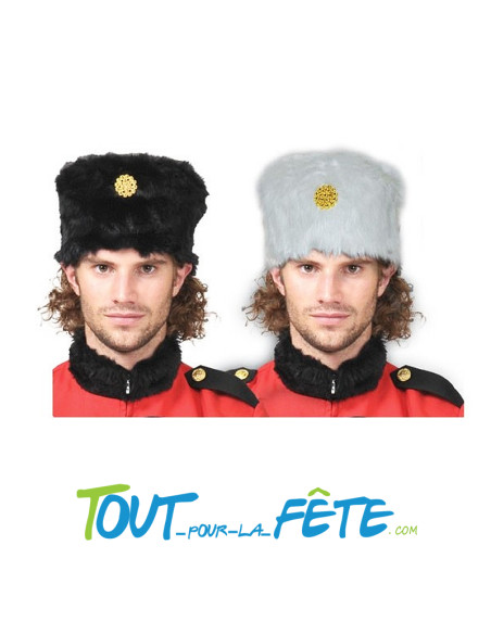 Chapeau cosaque blanc
