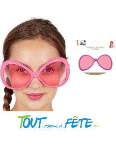 Lunette mouche rose 2