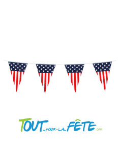 Guirlande USA 6 mètres