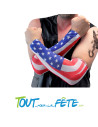2 Collant de bras / manches USA