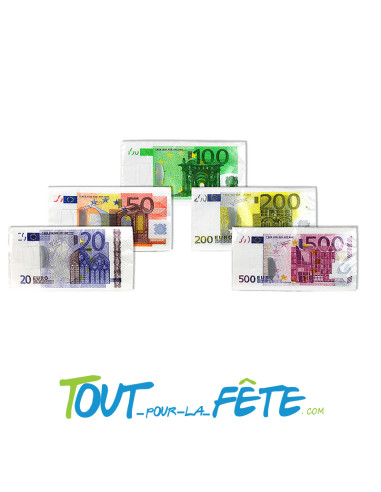 Paquet mouchoirs billets ( modèle aléatoire )