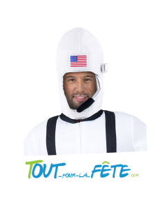 Casque souple d'astronaute taille adulte 2