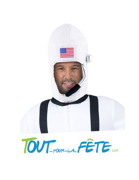 Casque souple d'astronaute taille adulte