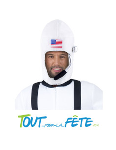 Casque souple d'astronaute taille adulte