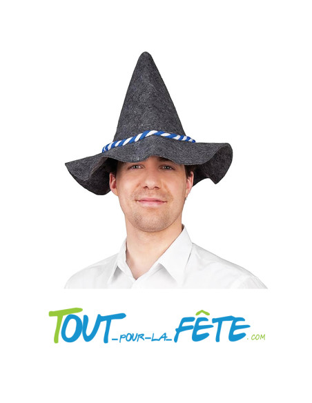 Chapeau fête de la bière gris