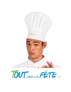 Chapeau / toge de chef cuisinier
