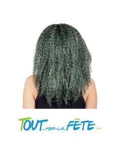 Perruque sorcière verte 2
