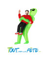 Costume auto gonflable alien hilarant et démesuré !