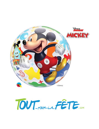 Ballon bubble Mickey 56 cm