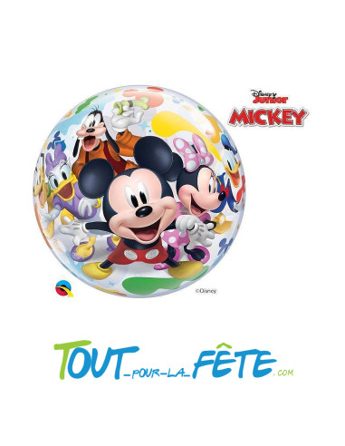 Ballon bubble Mickey 56 cm