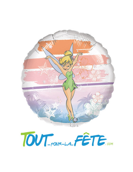 Ballon aluminium Fée Clochette© 43cm