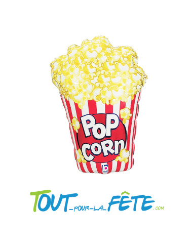 Ballon aluminium Pop Corn 97cm