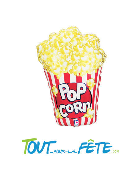 Ballon aluminium Pop Corn 97cm