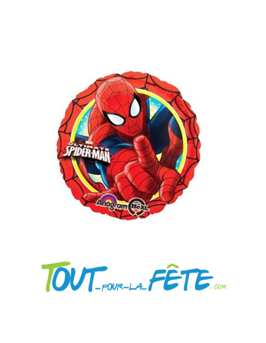 Ballon aluminium Spider Man© 43cm