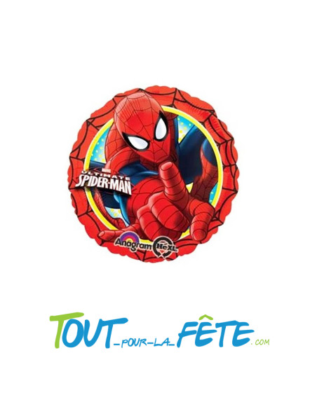 Ballon aluminium Spider Man© 43cm