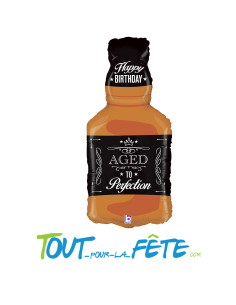 Ballon aluminium Bouteille de Whisky 79cm