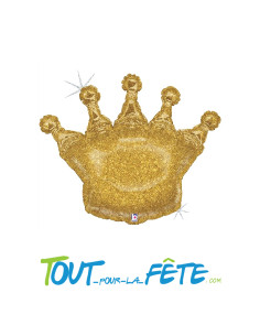 Ballon aluminium couronne 76cm 2