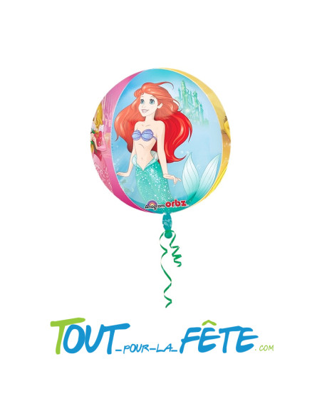 Ballon bubble princesse disney 56 cm