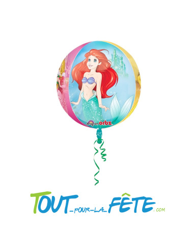 Ballon bubble princesse disney 56 cm