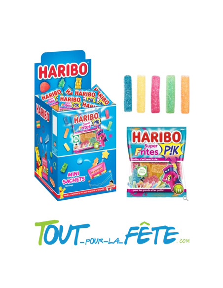 Mini sachet Haribo super frites 40g