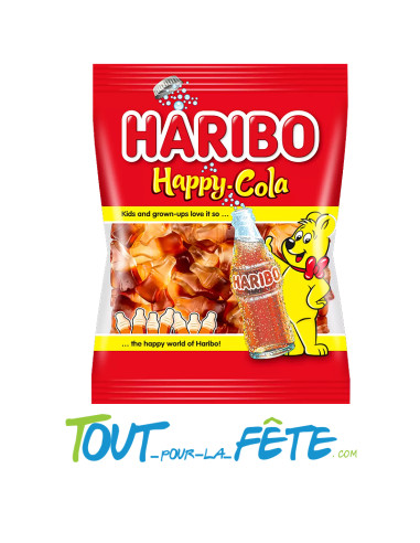 Mini sachet Haribo happy-cola 40g