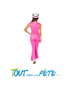 Déguisement de Barbie cowboy rose 2