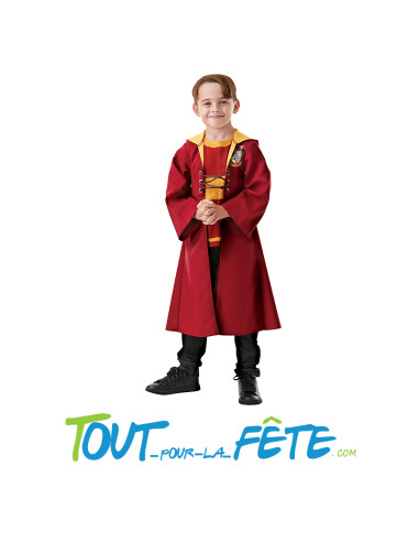 Déguisement Harry Potter joueur de Quidditch taille enfant