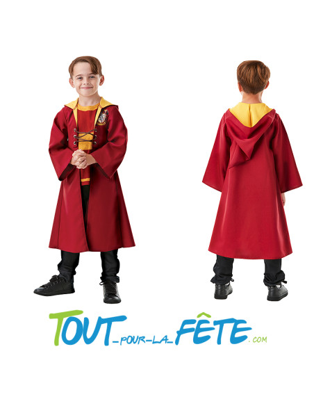 Déguisement Harry Potter joueur de Quidditch taille enfant