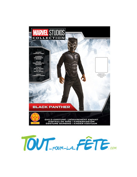 Déguisement Black Panther ( Avengers ) taille enfant