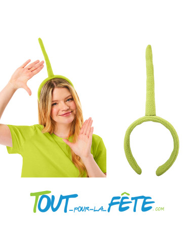 Serre-tête teletubbies dipsy vert