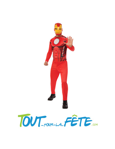 Déguisement marvel iron man adulte
