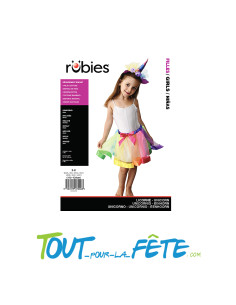Costume licorne - enfant - arc en ciel 2